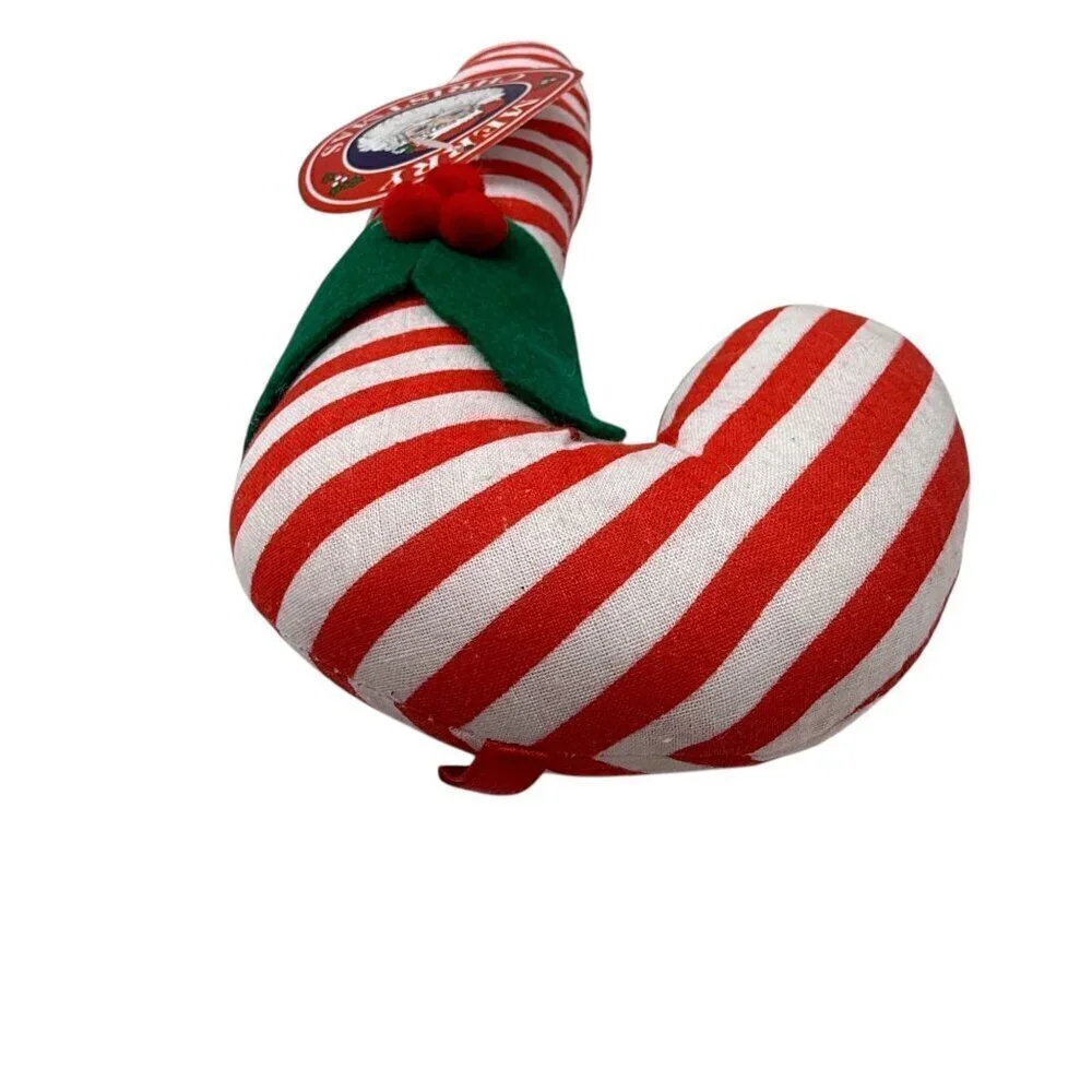 Vintage Christmas Candy Cane Ornament  by Loomco Retro Holiday Decor 10